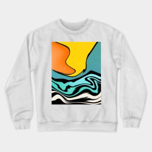 Happy colorful abstraction Crewneck Sweatshirt